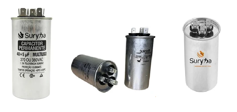 CAPACITOR DUPLO 55 + 2,5 MF 440V